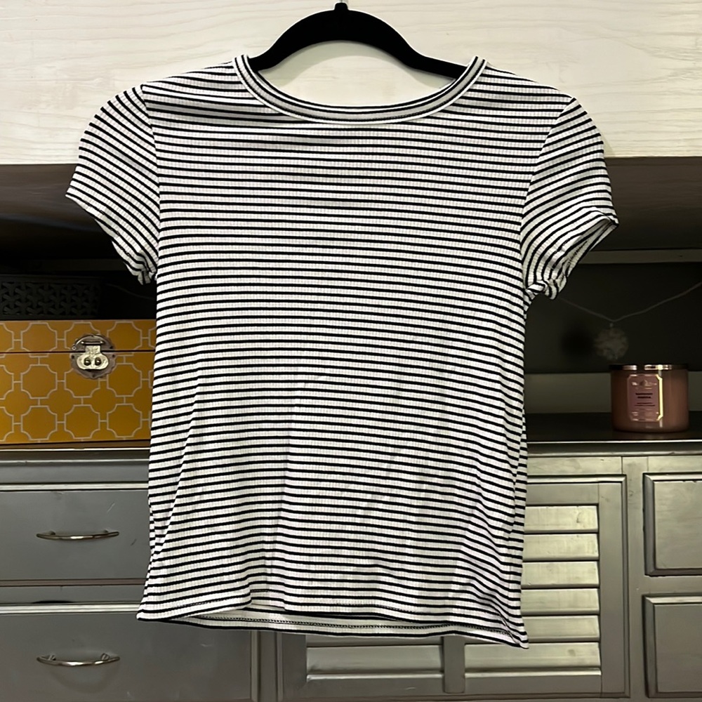 Children’s L striped tee